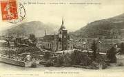 La Bresse. - Altitude 626 m. - Arrondissement de Remiremont. - L'Eglise et une Ecole Communale